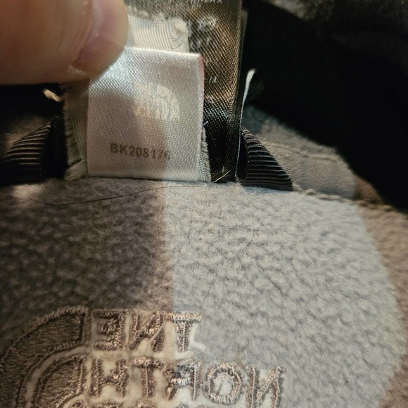 The North Face Boys Gray‎ full zip fleece size XL - Picture 4 of 5